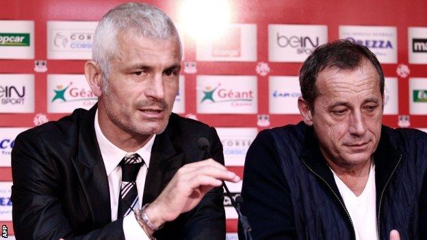 Ajaccio dismiss Ravanelli after Valenciennes loss