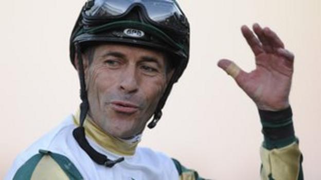 Mucho Macho Man gave jockey Gary Stevens, 50, his first win in the Breeders. Cup Classic - America's richest race.
