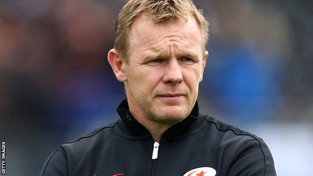 Mark McCall: Saracens response to Northampton loss pleases boss - BBC Sport