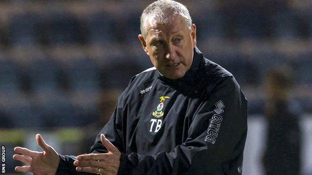 Inverness CT manager Terry Butcher