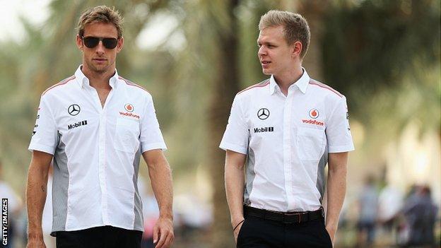 Jenson Button & Kevin Magnussen