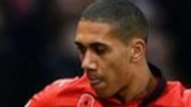 Manchester United defender Chris Smalling