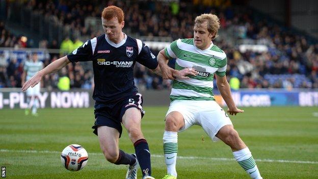 Ross County lost 4-1 to Celtic on Saturday