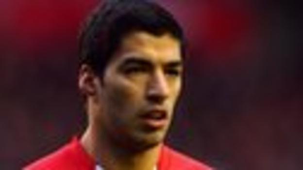 Liverpool's Luis Suarez