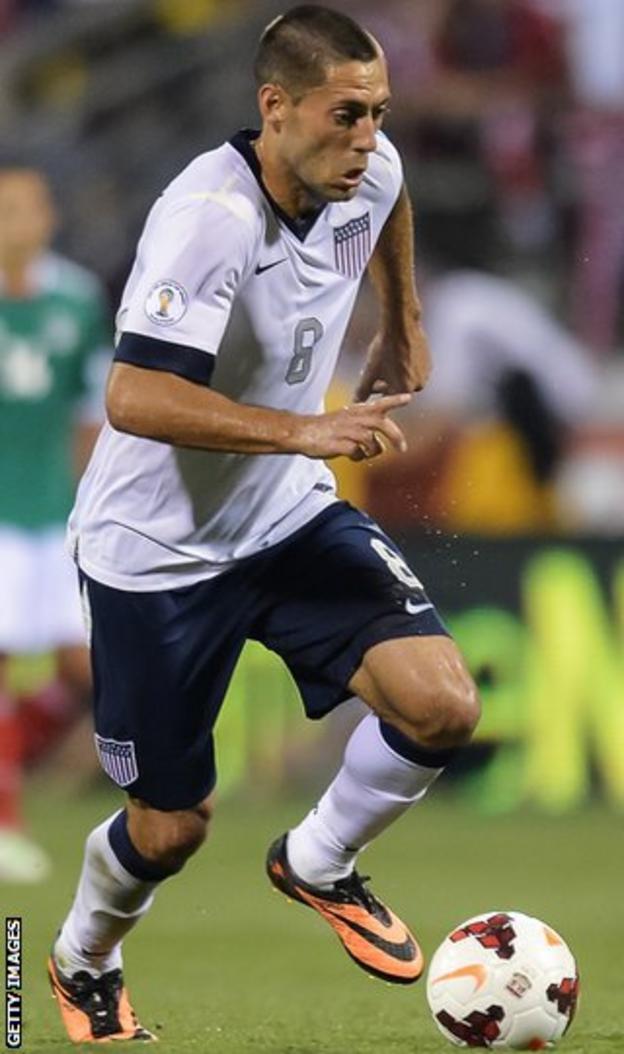 USA midfielder Clint Dempsey