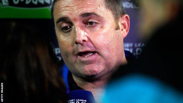 Scotland head coach Steve McCormack