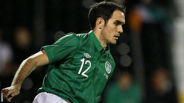 Republic of Ireland defender Joey O'Brien