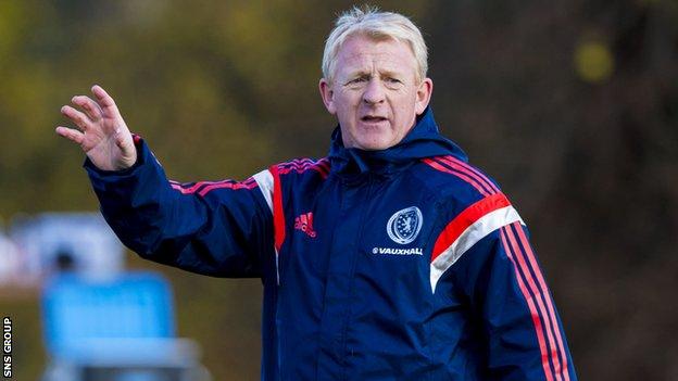 Scotland manager Gordon Strachan