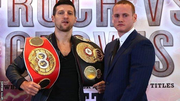 Carl Froch and George Groves