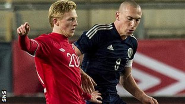 Norway lost 0-1 to Scotland