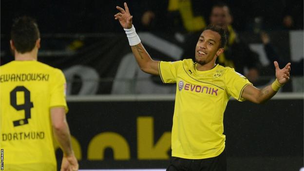 Borussia Dortmund forward Pierre-Emerick Aubameyang