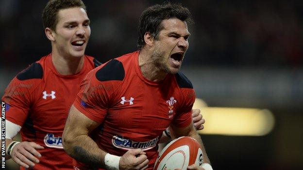 Wales' Mike Phillips