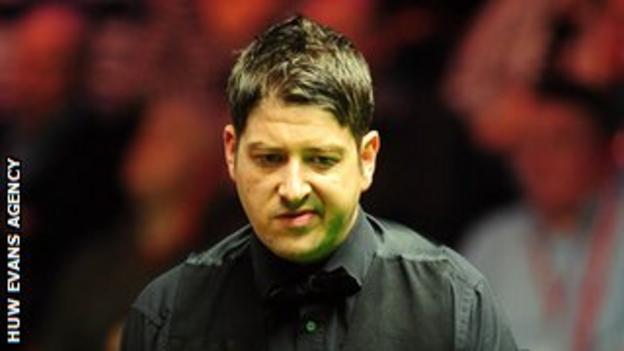 Matthew Stevens who lost 6-2 to Robert Milkins
