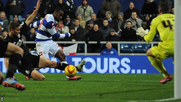 QPR's Junior Hoilett scores against Bournemouth