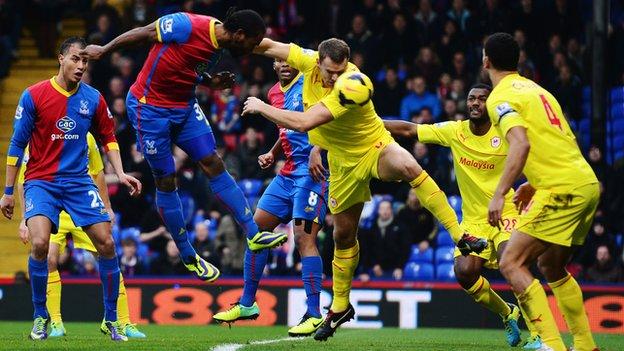Cameron Jerome scores for Crystal Palace