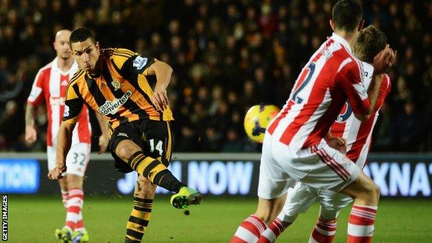 Peter Crouch's Stoke goal against Man City best of the season' - BBC Sport