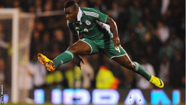 Emmanuel Emenike of Nigeria