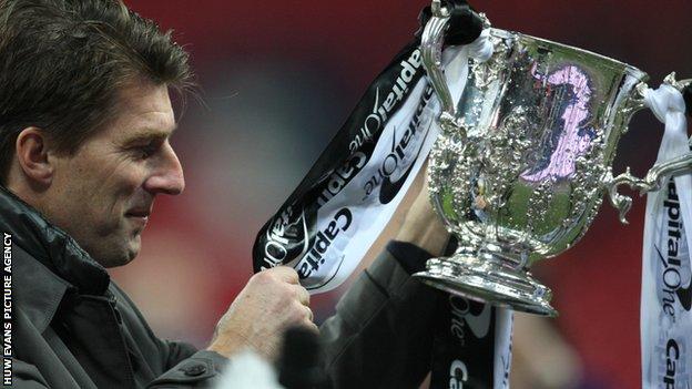 Swansea City manager Michael Laudrup
