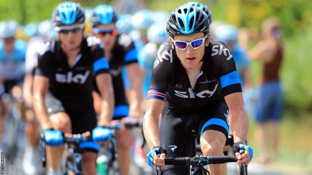 Geraint Thomas completed the Tour de France despite suffering a fractured pelvis as Team Sky won for the second successive year.