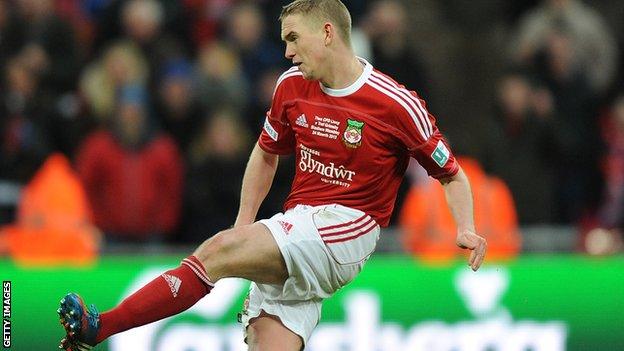 Wrexham's Johnny Hunt