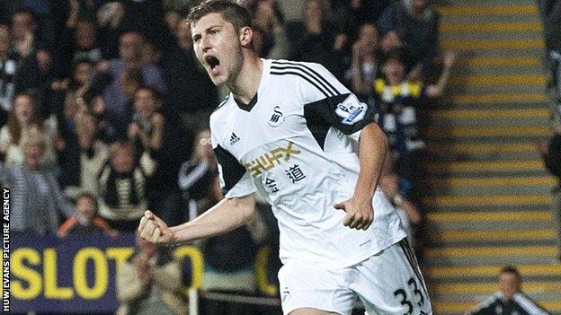 Swansea City's Ben Davies