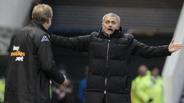 Chelsea boss Jose Mourinho enjoyed his return to the FA Cup after six years away, with a 2-0 win at Championship Derby.