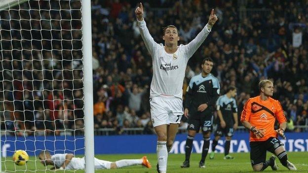 Cristiano Ronaldo scored Real Madrid's 400th goal in the Champions