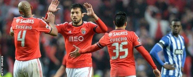 Benfica celebrate