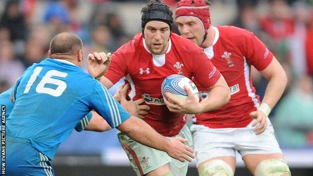 Wales' Ryan Jones