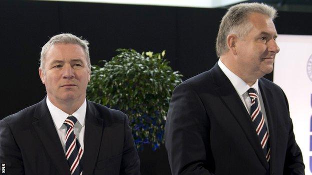 Ally McCoist and Graham Wallace