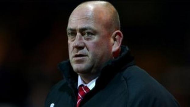 Kidderminster Harriers manager Andy Thorn