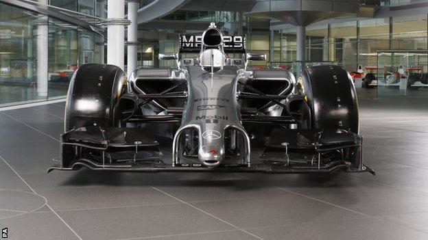 McLaren's 2014 car