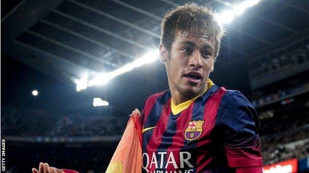 Barcelona paid Neymar's parents £34m for Brazil striker - BBC Sport