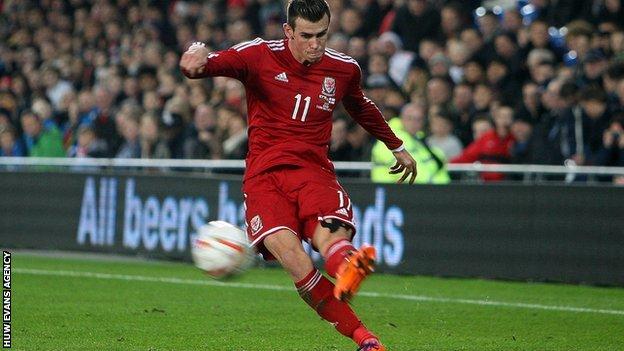Wales' Gareth Bale