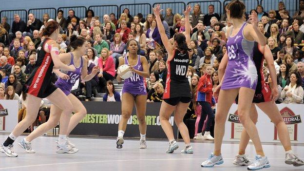 Loughborough Lightning in action
