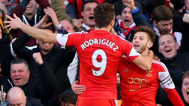 Jay Rodriguez and Adam Lallana