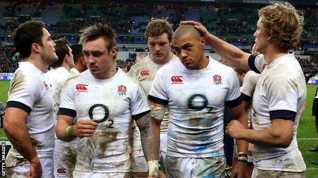 Dejection for England in Paris