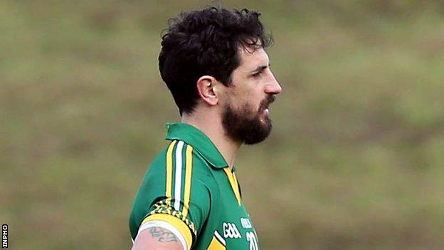 Paul Galvin during his final Kerry match in the recent McGrath Cup final
