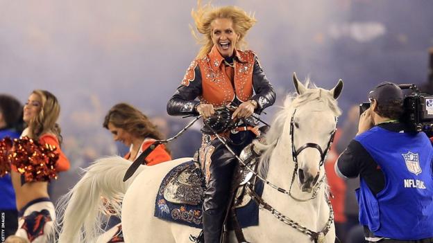 Thunder the horse, mascot of the Denver Broncos