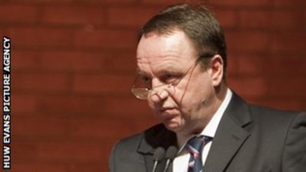 WRU finance director Steve Phillips