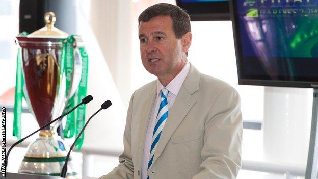 WRU chief executive Roger Lewis