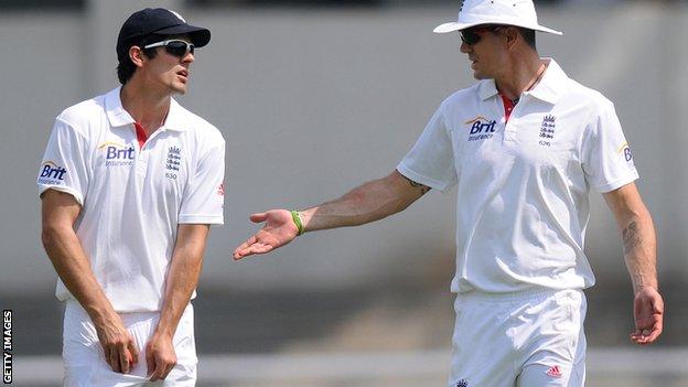 Alastair Cook and Kevin Pietersen