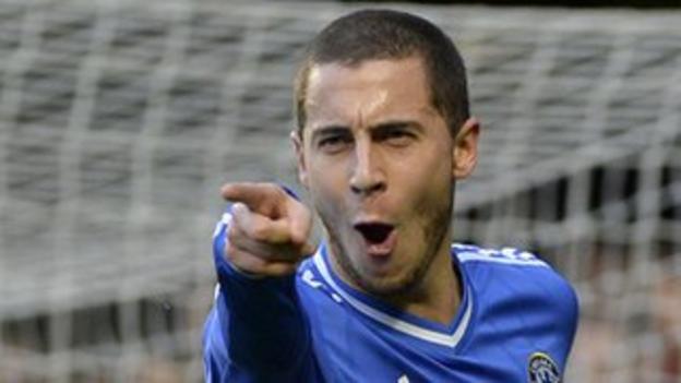 Eden Hazard has been one of Chelsea's star performers so far this season