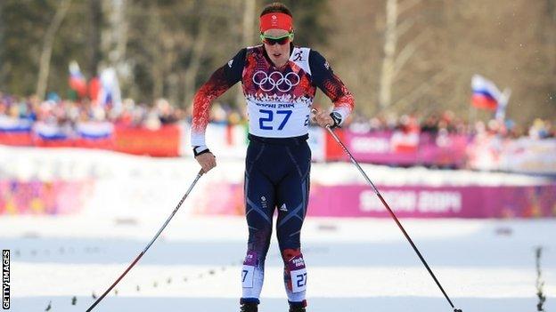 British cross country skier Andrew Musgrave