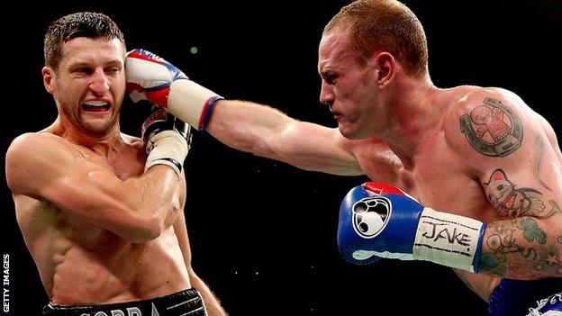 Carl Froch and George Groves