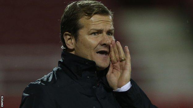 Swindon: Mark Cooper says JPT loss should motivate players - BBC Sport