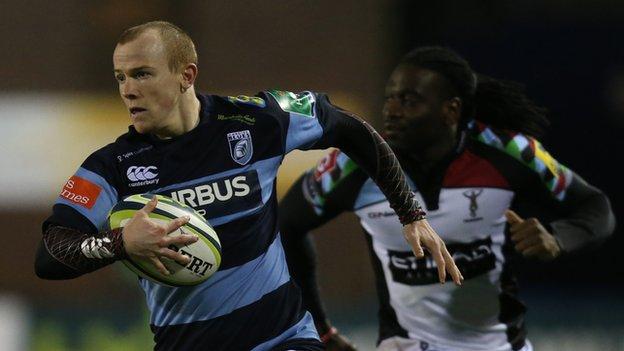 Dan Fish of Cardiff Blues