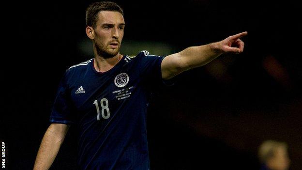 Rangers and Scotland full-back Lee Wallace