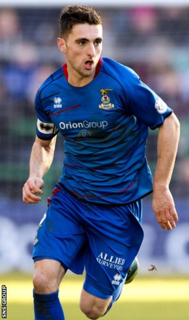 Inverness full-back Graeme Shinnie