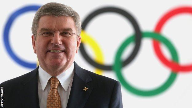 International Olympic Committee (IOC) President Thomas Bach